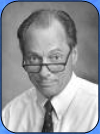 A man with glasses on.